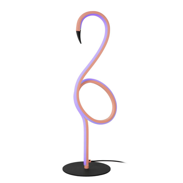 Dekoracyjna lampa stołowa FLAMINGO 05545/06/66 LED 5,5W RGB różowa