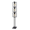 Podłogowa lampa loftowa Luuk 00726/03/30 metalowa z włącznikiem czarna