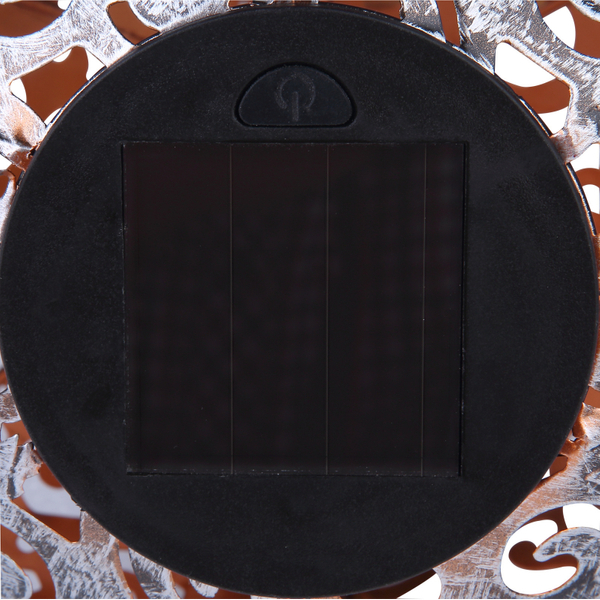Lampka zewnętrzna Solar 33743 Globo LED 0,06W 3000K kula ball IP44 srebrna
