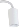 Regulowana LAMPA ścienna EYE FLEX S 9070 Nowodvorski metalowa OPRAWA kinkiet tuba na elastycznym peszlu biała