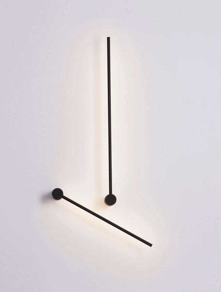 Minimalistyczny kinkiet TECOMAN LE42850 Luces Exclusivas LED 25W 3000K czarny