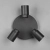 Sufitowa lampa potrójna BRISA DL332880430 IP44 tuby regulowane czarny
