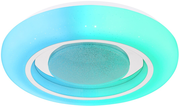 Lampa sufitowa Burro 41369-18 efekt tęczy LED RGB 21W 2700-6500K biała