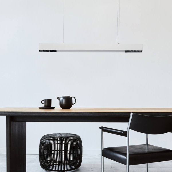 Wisząca lampa Cali LP-1301/1P M WH Smart LED 32W 3000-6000K biała