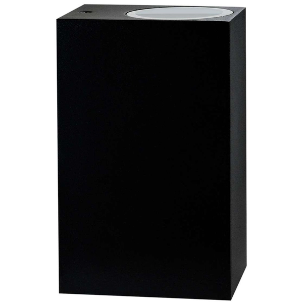 Elewacyjna LAMPA ścienna BOSTON 303332 Polux kostka OPRAWA ogrodowa zewnętrzny KINKIET na taras IP44 outdoor czarny