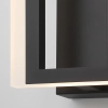 Ścienny kinkiet prostokątny Inizio QN-INIZIO-1W-BK LED 20W 3000K czarny