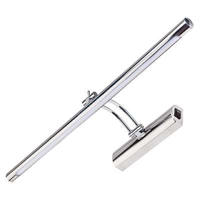 Kinkiet LAMPA ścienna ANITA 00016 Ideus metalowa OPRAWA do łazienki listwa galeryjka LED 12W 4000K nad lustro IP44 chrom