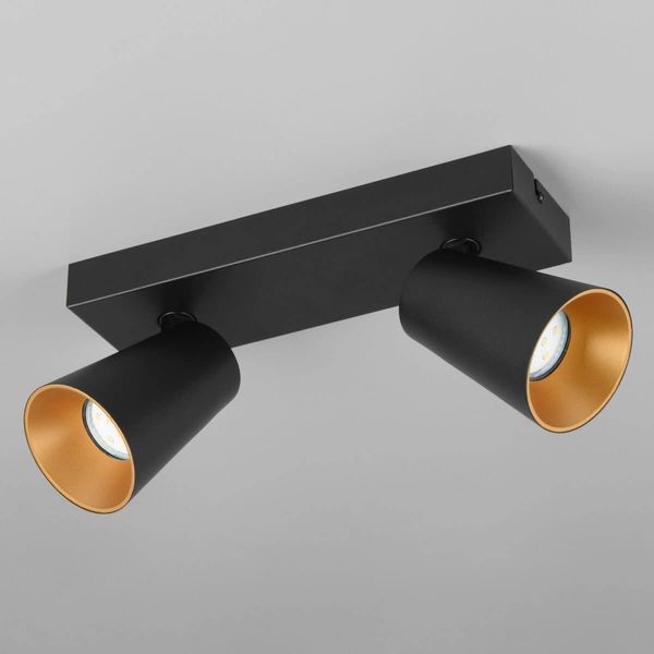 Reflektorowa lampa sufitowa Sharp 817100232 z regulacją tuby czarna