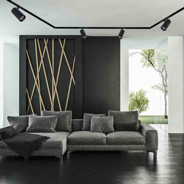 Sufitowa lampa tuba Magnetic Track ML8927 LED 10W 3000K magnetyczna czarny