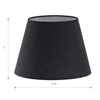 Klosz do lampy 36 cm Shade Zf AZ2603 Azzardo abażurowy czarny