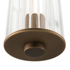 Liniowa ledowa lampa wisząca Merezi 4 5219 LED 30W 3000K mosiądz patyna