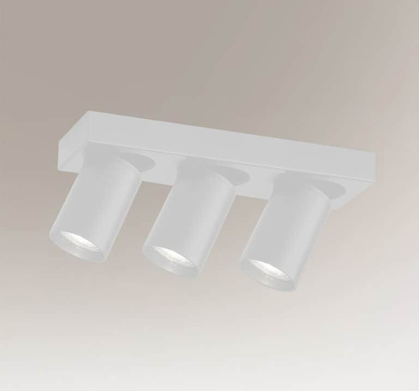 Regulowana LAMPA spot TARUMI 7974 Shilo sufitowa OPRAWA industrialne tuby metalowe czarne