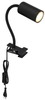 Stołowa lampa Robby 57911KB mocowana do blatu czarna