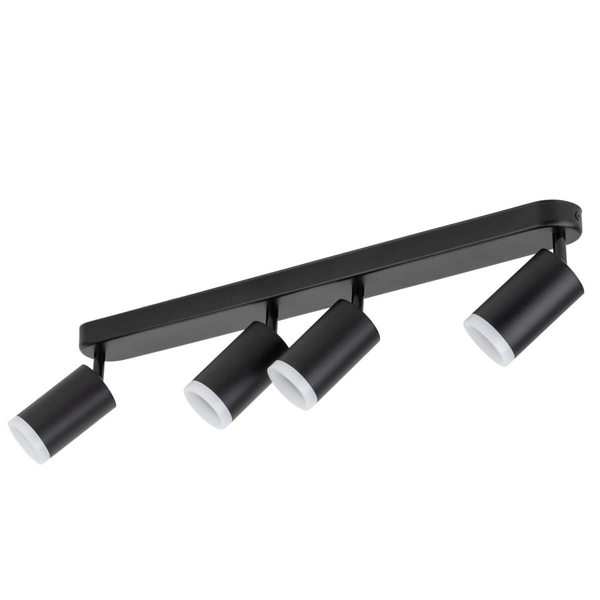 Sufitowa lampa do sypialni Jet 6916 sople z regulacją czarna