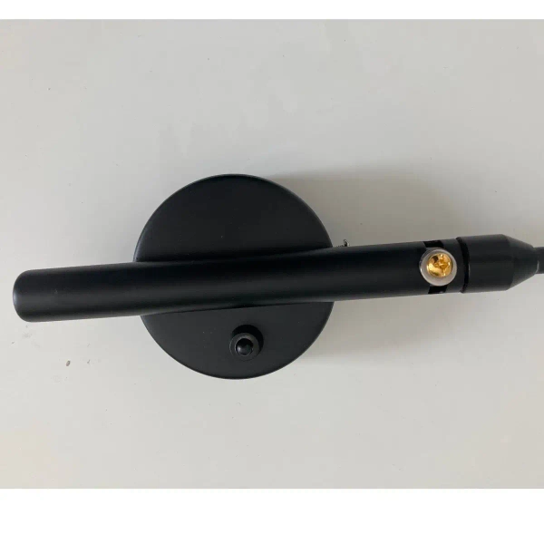 Kinkiet ścienny na peszlu Crane ST-W8701 Step do sypialni czarny