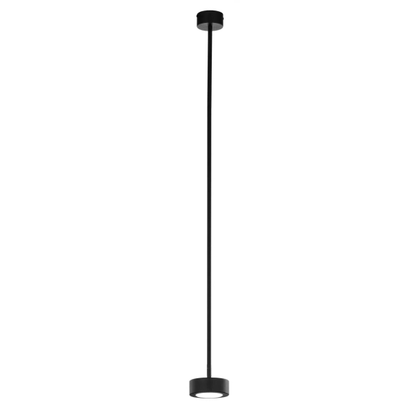 Zwisowa lampa czarna BAR ruchomy reflektor 1xGx53 do biura 41672