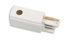 Zasilanie szynoprzewodu uziemienie lewe 4 wires Track Power Adaptor MHT1-C/L-WH Maxlight do systemu 3-fazowego 230V białe