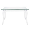 Szklany stolik salonowy King KH010100205 glamour transparentny