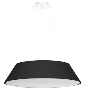 LAMPA wisząca SL.0766 abażurowa OPRAWA zwis okrągły czarny
