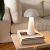 Lampka stojąca grzybek Fungi 108656 Markslojd IP44 metalowy biały