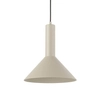 Stożkowa lampa zwisająca Vitrum 40806 Sigma salonowa beżowa