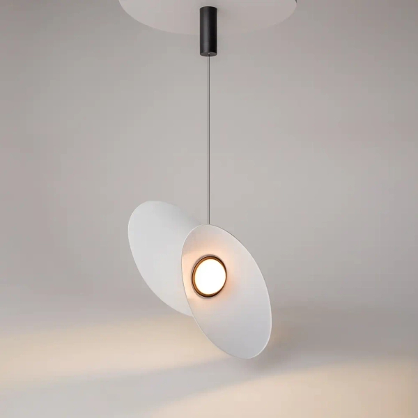 Ledowa lampa wisząca Evolution MOD396PL-L10W3K LED 9W 3000K biała