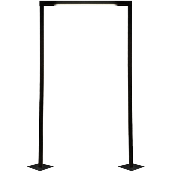 Zewnętrzna lampa stojąca TAKETA 9932 IP44 bramka antracyt