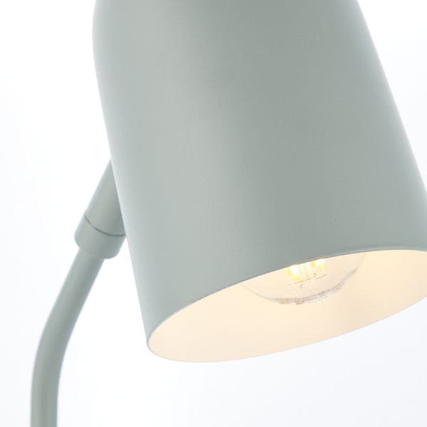 Biurkowa lampa Tong 92717/04 do gabinetu zielona