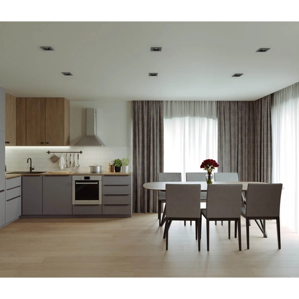 Sufitowe oczko Naru DL-61903-IP44-BK IP44 punktowe IP44 łazienkowe czarne