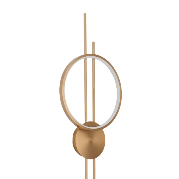 Kinkiet ścienny ECLIPTICA ST-DL8532 LED 14W 3000K pierścień złoty