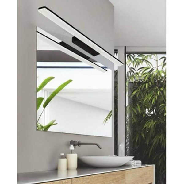Podłużny kinkiet metalowy Epsilon listwa LED 18W 4000K czarna