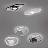 Plafoniera Galaxy R62991142 pierścienie LED 27W 3000K antracyt
