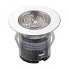 Ogrodowe oczko wpuszczane IKON 94431 LED 0,75W 3000-4000K IP67 srebrne