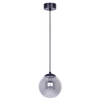 Jadalniana lampa wisząca Gamma K-5165 Kaja kula ball grafitowa czarna