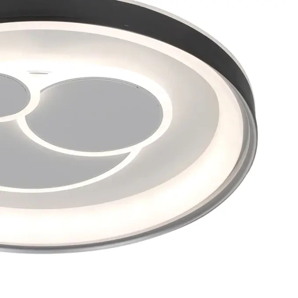Plafon ledowy Florina PLF-54205-BK-WH LED 46W 3000-6500K czarny