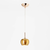 Lampa salonowa wisząca Crystal P0076-01A-F7HF Zumaline kryształowa złota