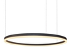Lampa wisząca nad stół Halo AZ4960 LED 56W 3000K ruchoma czarna
