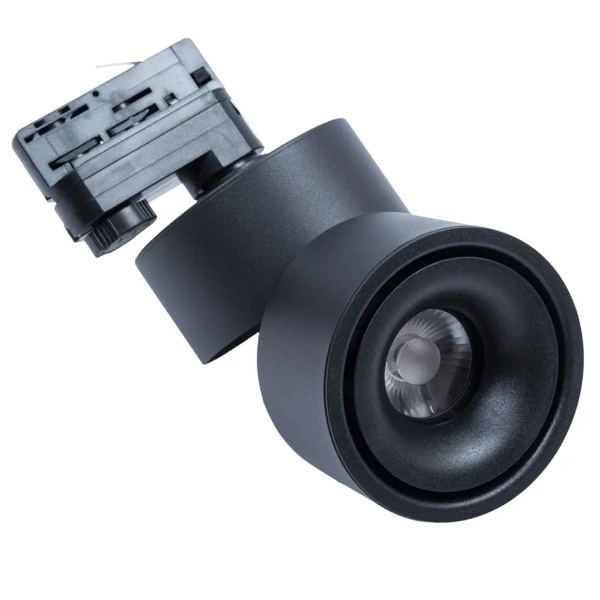 Reflektor szynowy 3-fazowy Posh Cree LED 12W 3000K czarny