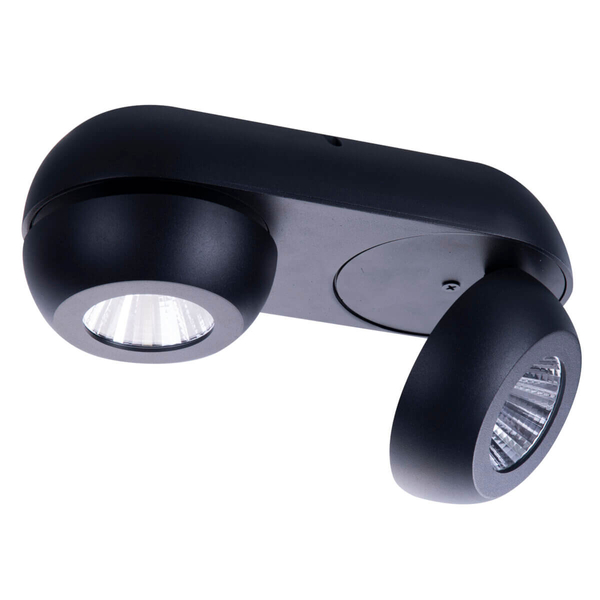 Przysufitowa lampa podwójna OJOS AZ4199 Azzardo LED 16W 3000K czarny