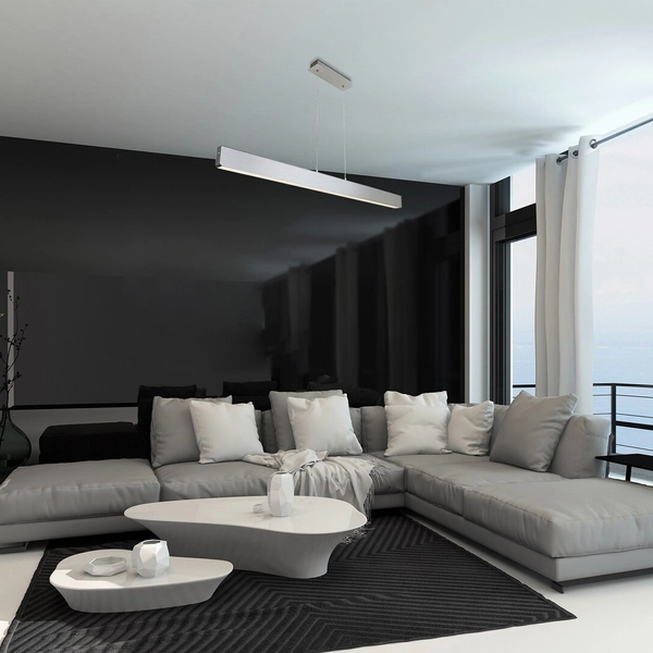 Metalowa listwa wisząca Tithania LED 24W 2700-6500K aluminium