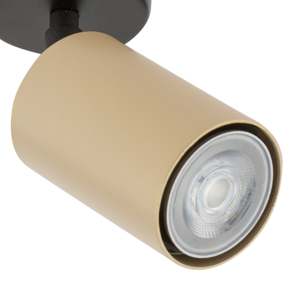 Sufitowa lampa regulowana ZOOM 33319 Sigma tuba czarna złota