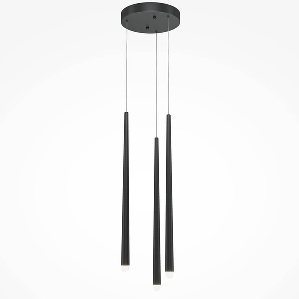 Lampa zwieszana rurki Cascade MOD132PL-L18BK LED 19W 2500-3500K czarny