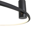 Sufitowa lampa Ringa CL0112-L-BK LED 45W 3000-4000K pierścień IP44 czarny