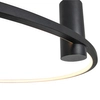 Sufitowa lampa Ringa CL0112-L-BK Yaskr LED 45W 3000-4000K pierścień IP44 czarny