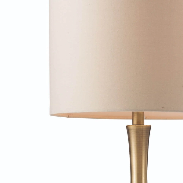 Lampa stołowa ściemnialna Piccadilly 61191 Endon dotykowa mosiądz