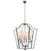 Jadalniana lampa wisząca GLASGOW P0324 Maxlight metalowa chrom