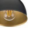 Sufitowa lampa regulowana MARS Sigma do przedpokoju czarna