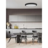 Nowoczesny plafon Piatto Nero 80 CCT OR86249 LED 73W 3000-6500K czarny