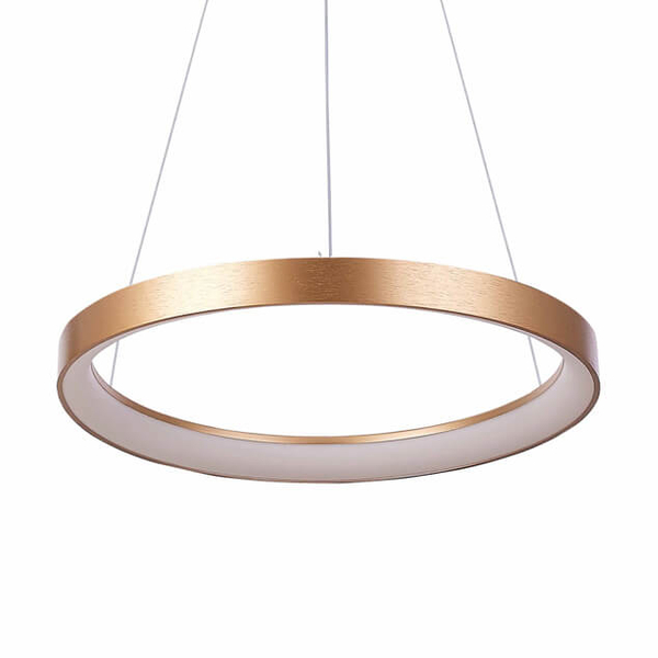 Jadalniana lampa wisząca Vico PND-53675-048RPC-GD-3KS4K Italux LED 38W 3000-4000K złoty
