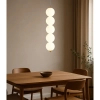 Nowoczesna wisząca lampa Pontti LWKM5 LED 15W 3000K kule złote